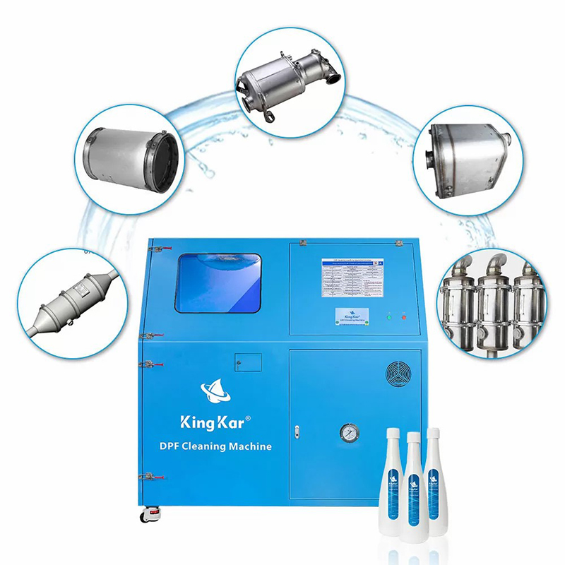 Máquina de limpieza industrial DPF de acero inoxidable para automóviles