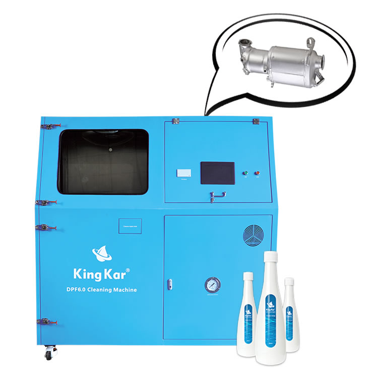 Máquina de limpieza de filtro DPF de autopartes digitales ecológicas